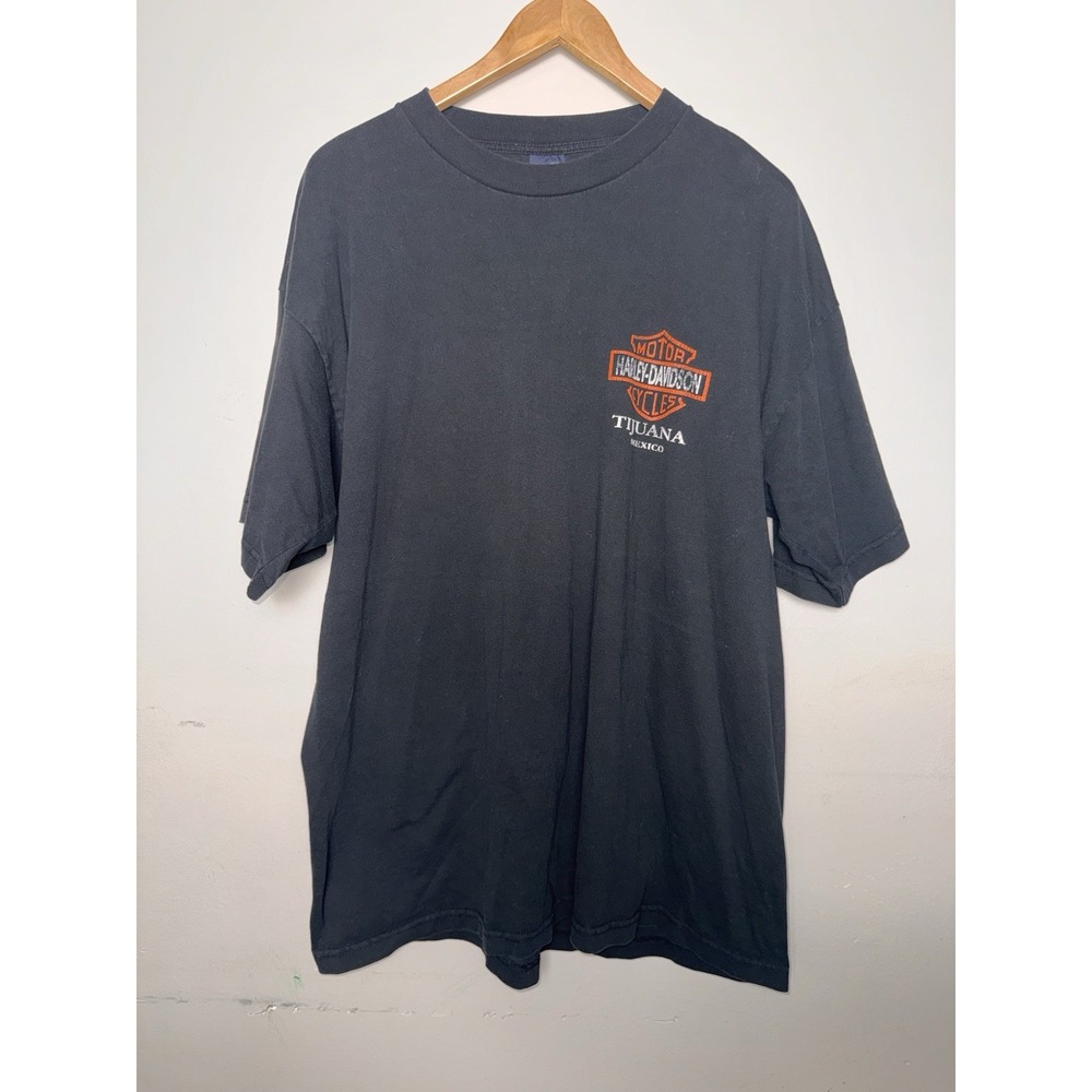 Vintage Harley Davidson TIJUANA MEXICO 2XL Men's T-shirt